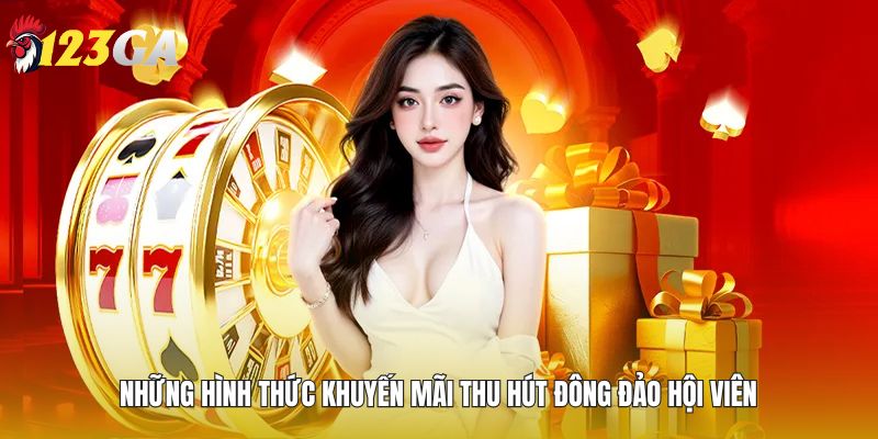 Những hình thức khuyến mãi thu hút đông đảo hội viên